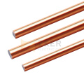 Factory hot sale Copper clad steel ground rod,Round bar Copper bonded rod,Copper coated with very competitive price